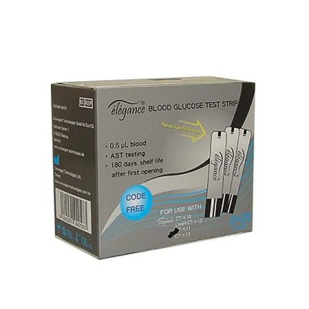 نوار تست قند خون الگانس ELEGANCE TEST STRIP